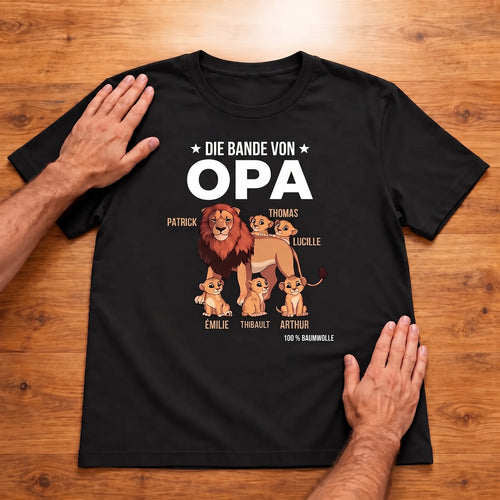 Opas Rasselbande™ – Personalisiertes T-Shirt
