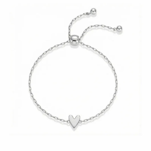 Partnerarmbänder mit Herzen
