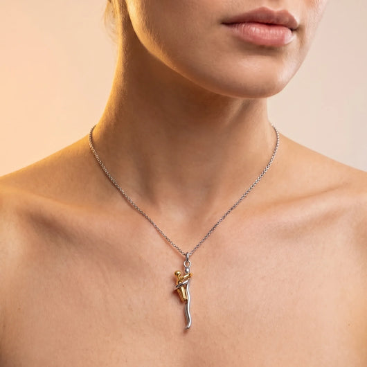 Unendliche Liebe™ – Kette Umarmung Mutter & Kind