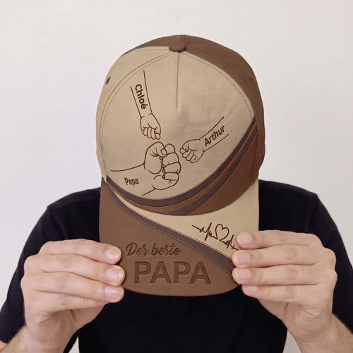 Bester Papa™ – Personalisierte Kappe für Papa