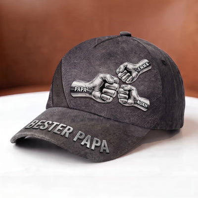 Papa Held™ – Personalisierte Kappe Bester Papa