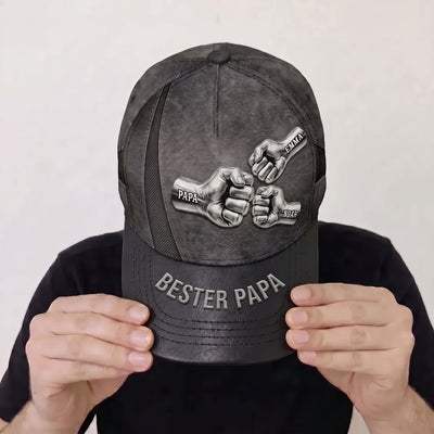 Papa Held™ – Personalisierte Kappe Bester Papa