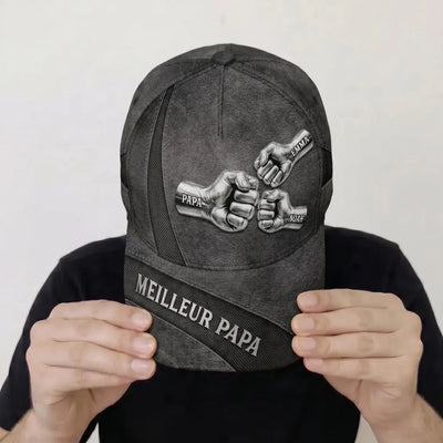 Papa Held™ – Personalisierte Kappe Bester Papa