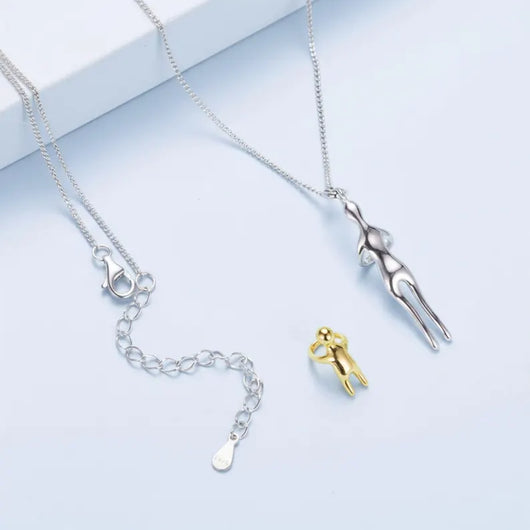 Unendliche Liebe™ – Kette Umarmung Mutter & Kind
