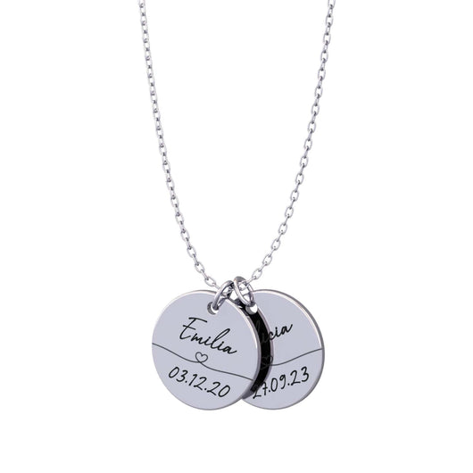 Ewiges Band™ – Erinnerungskette mit Name und Datum