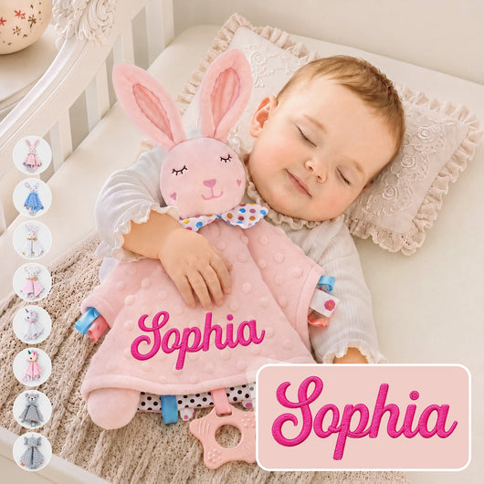 Kuschelino™ – Personalisiertes Kuscheltier für Babys