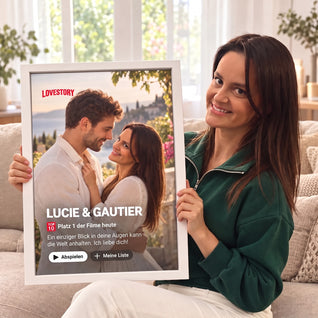 Wir Zwei™ – Personalisierte Leinwand „Unser Cover“