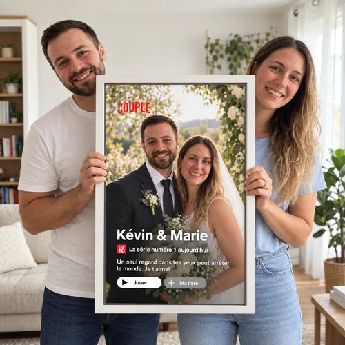 Wir Zwei™ – Personalisierte Leinwand „Unser Cover“