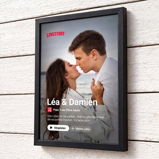 Wir Zwei™ – Personalisierte Leinwand „Unser Cover“
