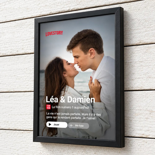 Wir Zwei™ – Personalisierte Leinwand „Unser Cover“