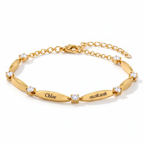 Liebesbande™ – Personalisiertes Armband mit Vornamen