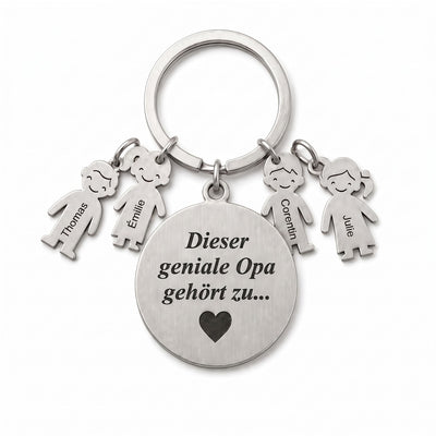 Personalisierter Schlüsselanhänger für Opa