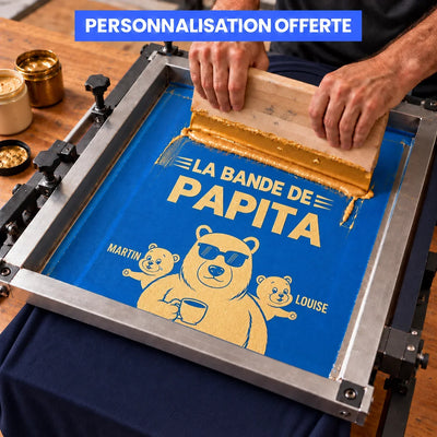 Opa Bär™ – Personalisiertes T-Shirt mit Enkelkindern