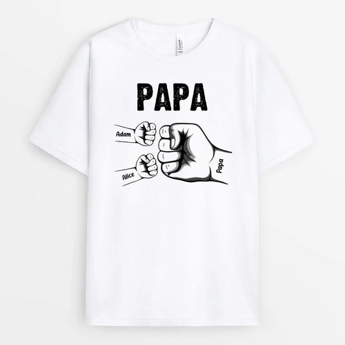 Alle Vereint™ – Personalisiertes T-Shirt für Papa
