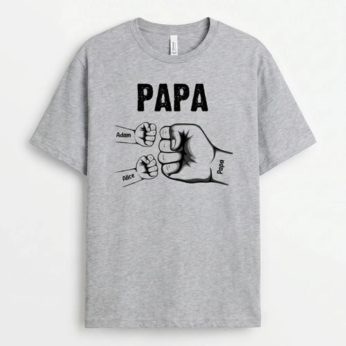 Alle Vereint™ – Personalisiertes T-Shirt für Papa