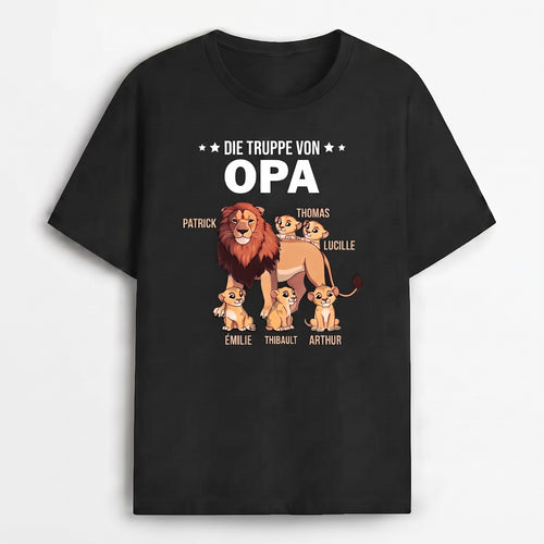 Opas Rasselbande™ – Personalisiertes T-Shirt