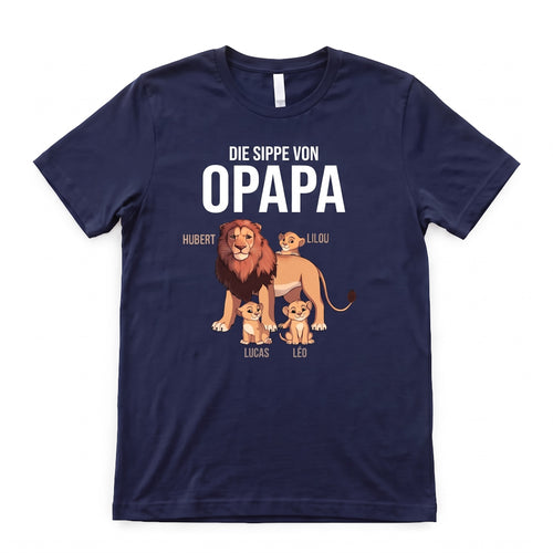 Opas Rasselbande™ – Personalisiertes T-Shirt
